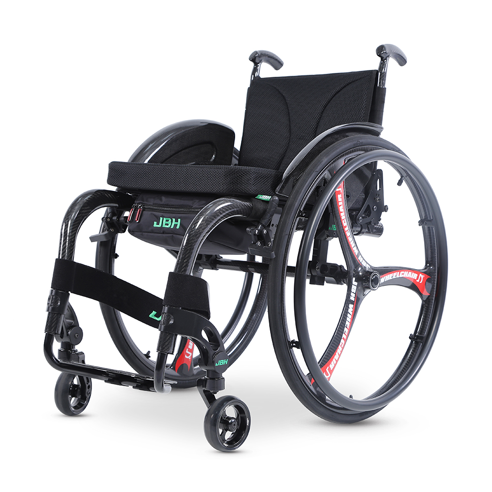JBH Manual de fibra de carbono silla de ruedas SC01