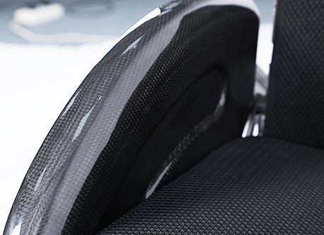 silla de ruedas manual de fibra de carbono