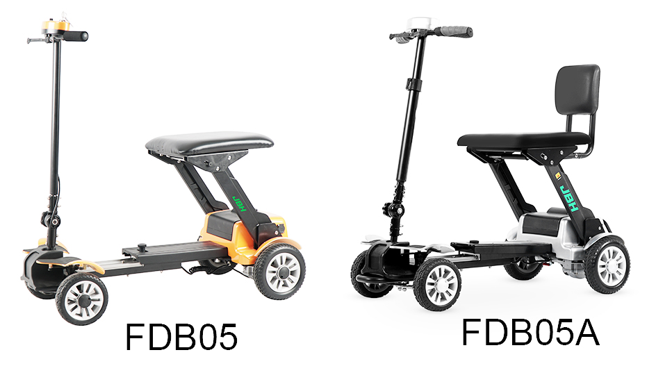 Scooter de movilidad compacto