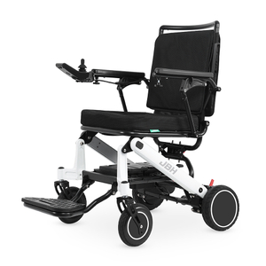 JBH Silla de ruedas eléctrica plegable liviana con tamaño compacto D23