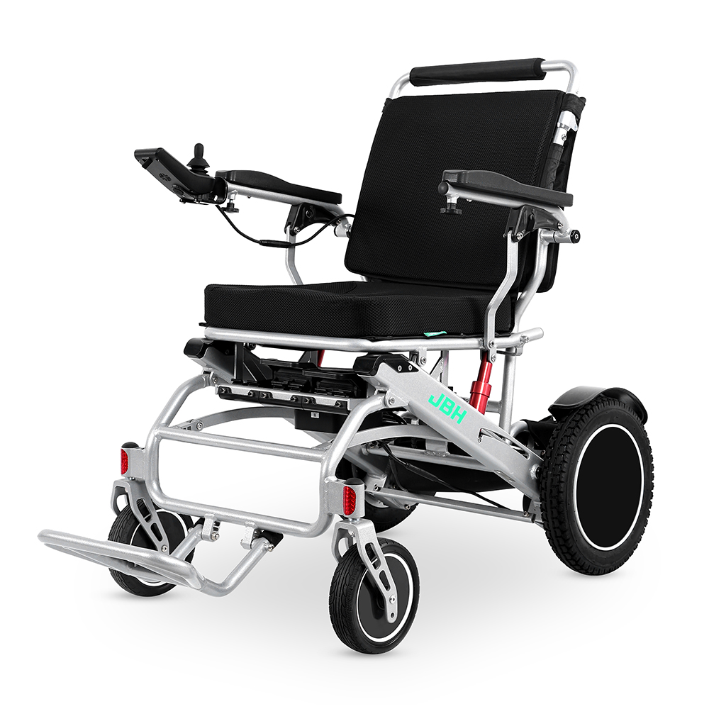 JBH silla de ruedas eléctrica con grandes ruedas traseras D29A
