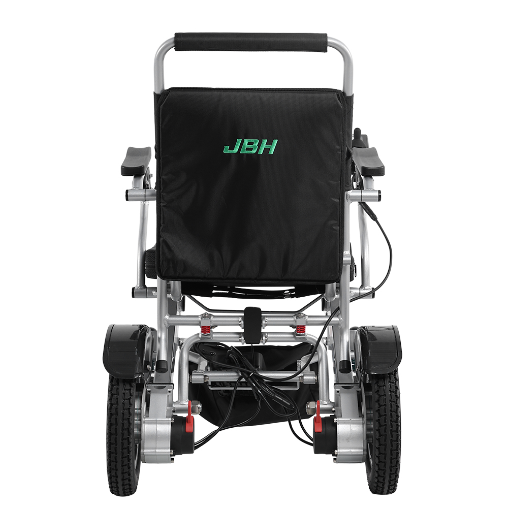 JBH silla de ruedas ligera plateada plateada D09