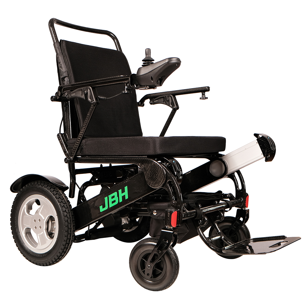 JBH silla de ruedas eléctrica de fibra de carbono ultra ligera DC03