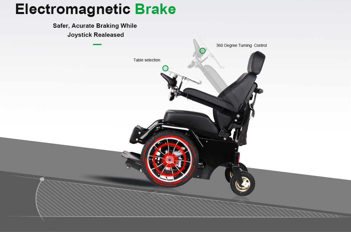 Silla de ruedas de pie z01