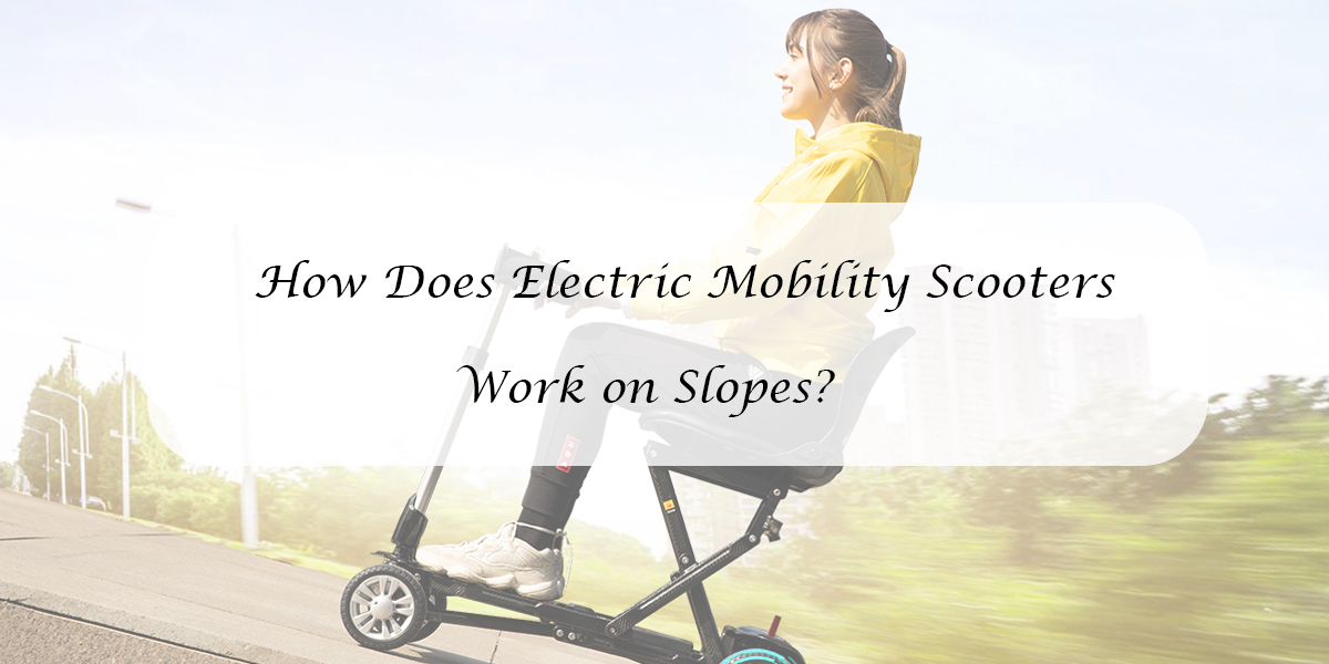 ¿Cómo funcionan los scooters de movilidad eléctrica en pendientes?