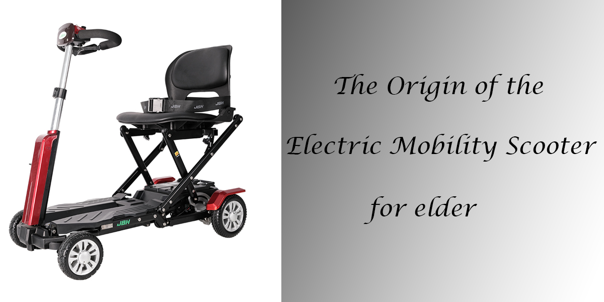 El origen del scooter de movilidad eléctrica para el anciano