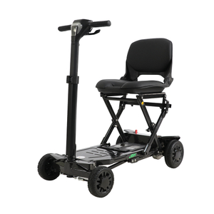 JBH Scooter de movilidad de fibra de carbono eléctrico negro FBC01