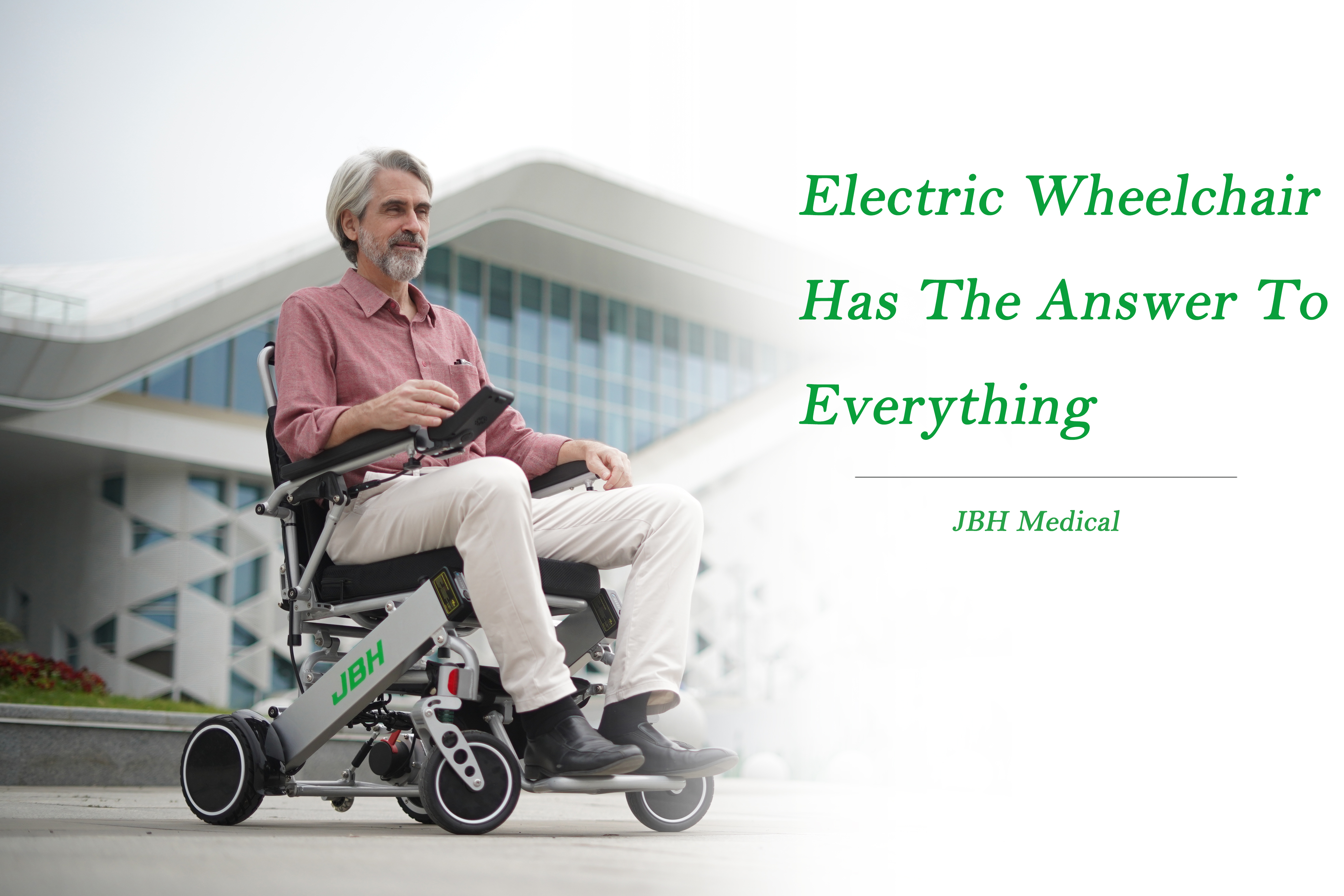 La silla de ruedas eléctrica tiene la respuesta a todo