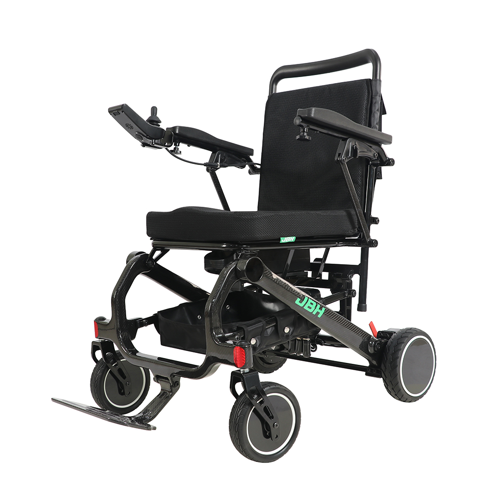 JBH Silla de ruedas eléctrica plegable Carbon Lite DC08A
