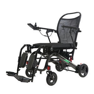 JBH Silla de ruedas plegable ajustable de fibra de carbono DC10S
