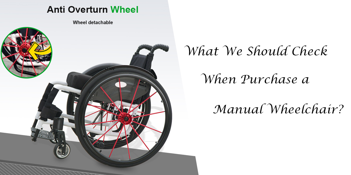 ¿Qué debemos verificar cuando compre una silla de ruedas manual?