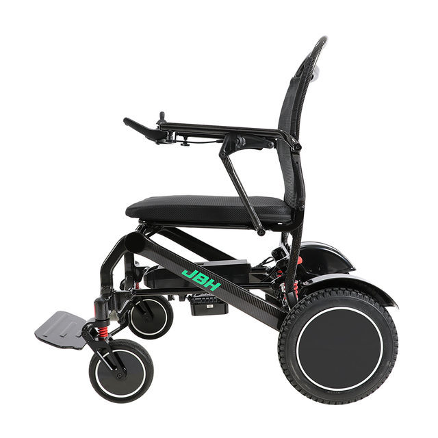 JBH La silla de ruedas de fibra de carbono más ligera DC08M
