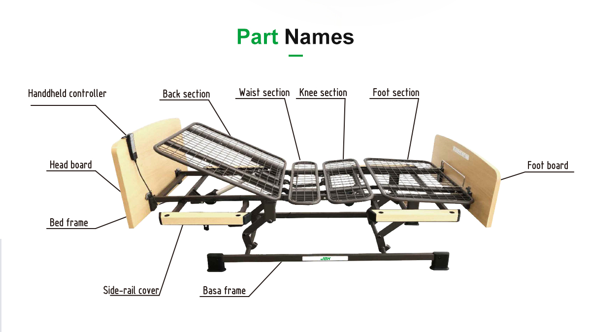 JBH cama de hospital AB201