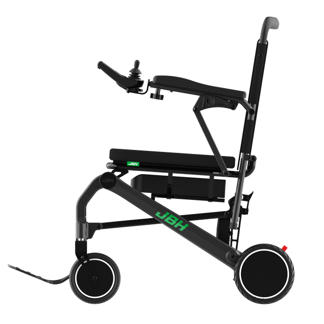 JBH Silla de ruedas eléctrica plegable Carbon Lite DC08A
