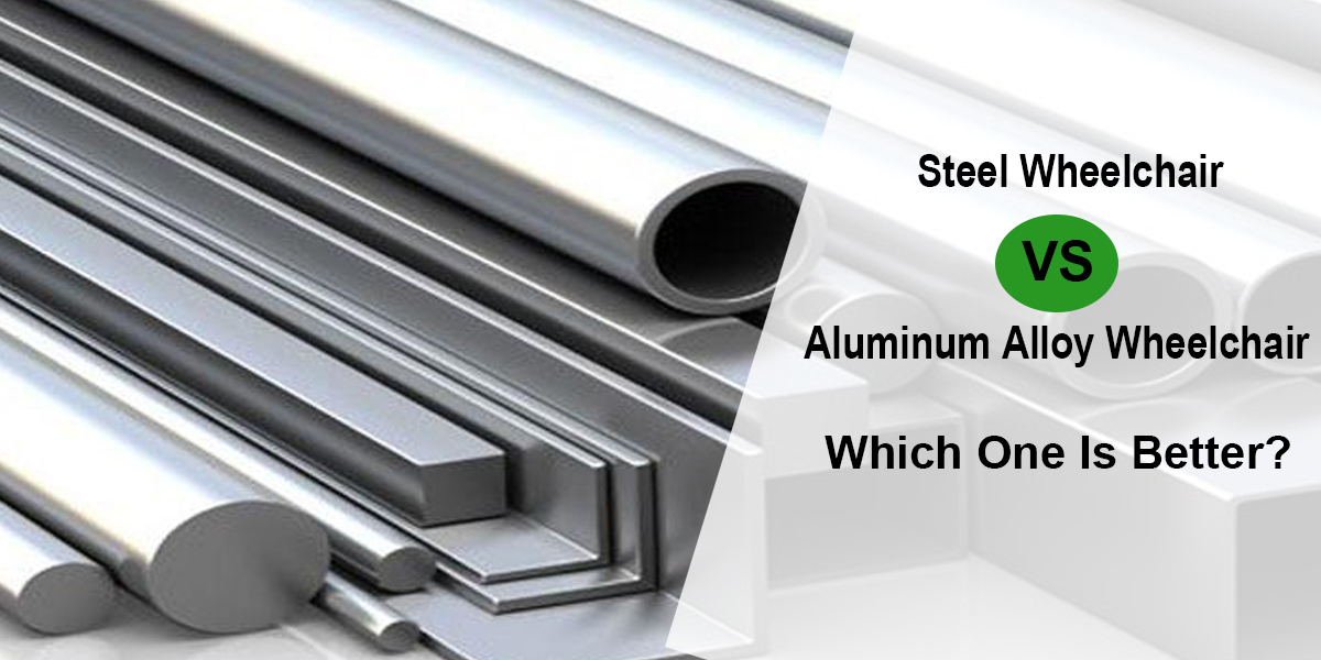 Silla de ruedas de acero vs silla de ruedas de aleación de aluminio, que es mejor