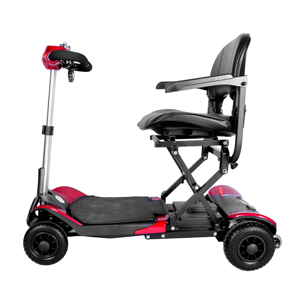 JBH scooter de movilidad plegable rojo FDB01