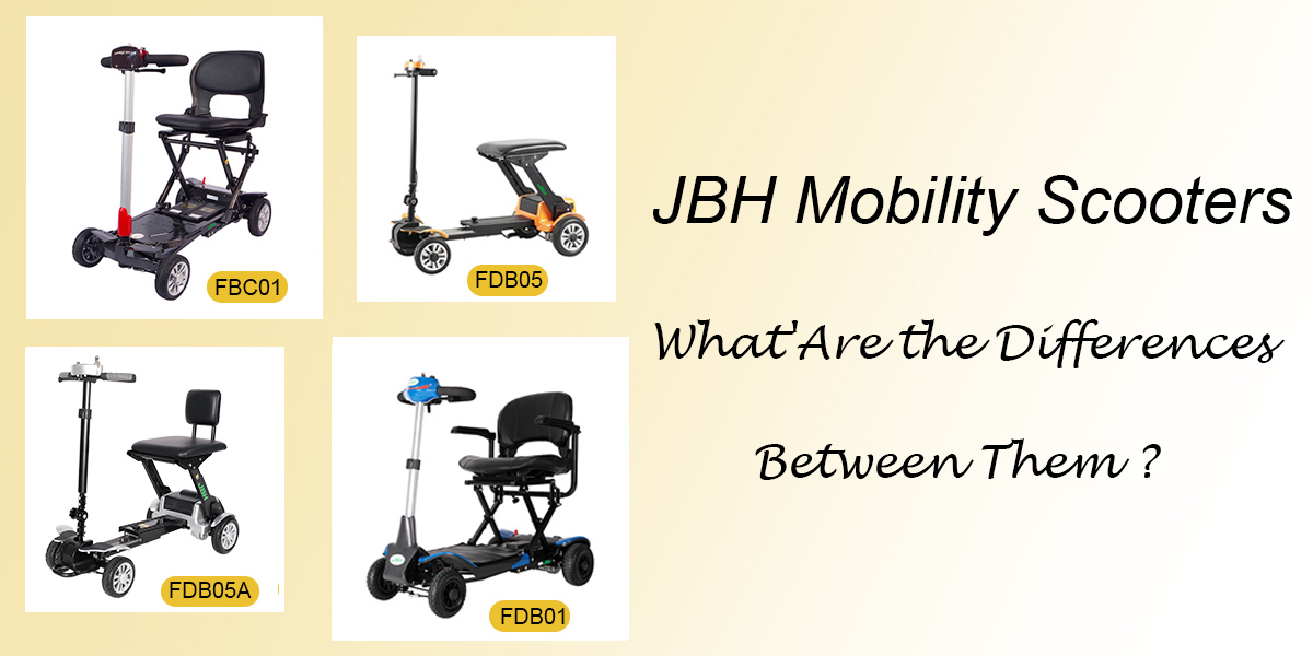 JBH scooter de movilidad, ¿cuáles son las diferencias entre ellos?