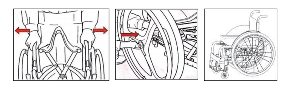 Silla de ruedas manual s002
