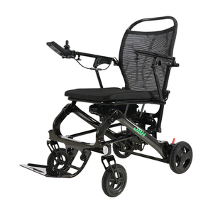 JBH Silla de ruedas de fibra de carbono a batería DC09L