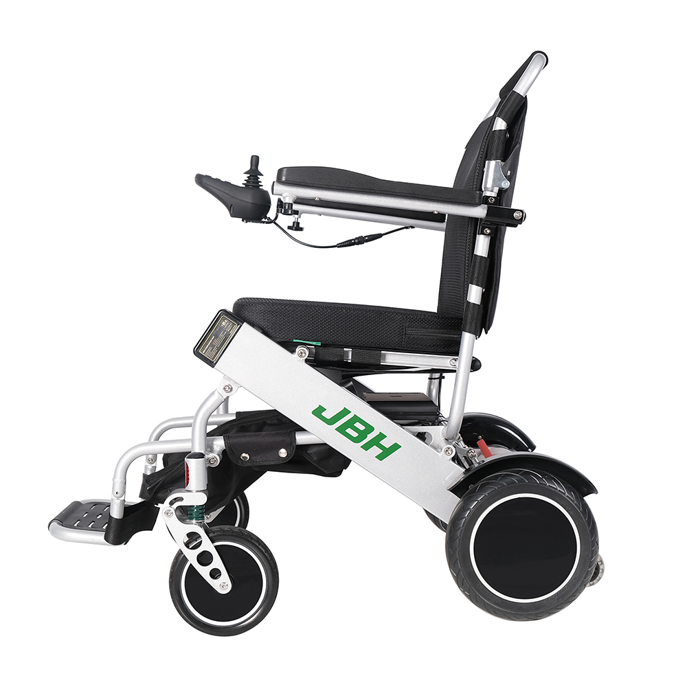 JBH silla de ruedas de aleación de aluminio plegable fácil D06