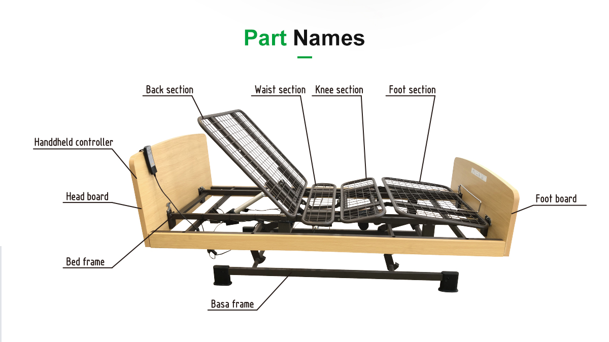 JBH cama de enfermer&iacute;a AB200