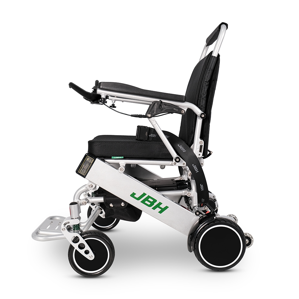 JBH Silla de ruedas el&eacute;ctrica plegable D03