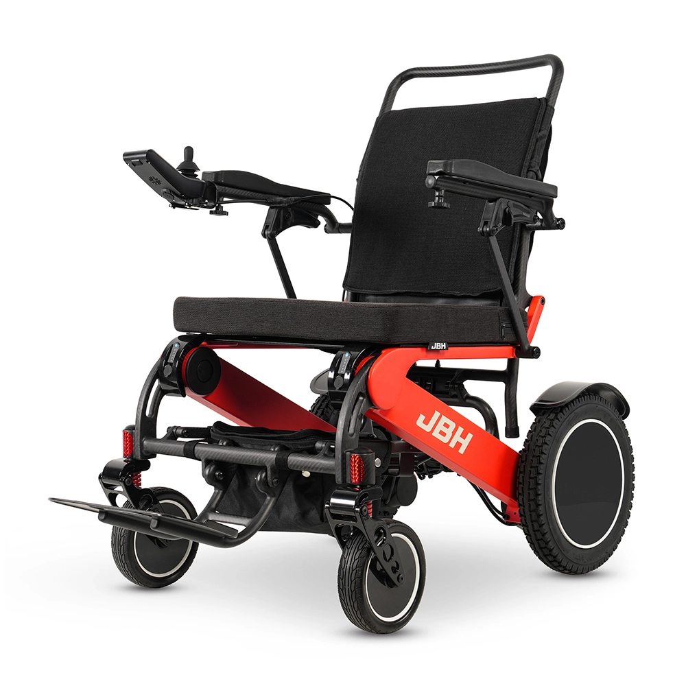 Silla de ruedas de fibra de carbono ultraligera: equipo de movilidad plegable para discapacitados