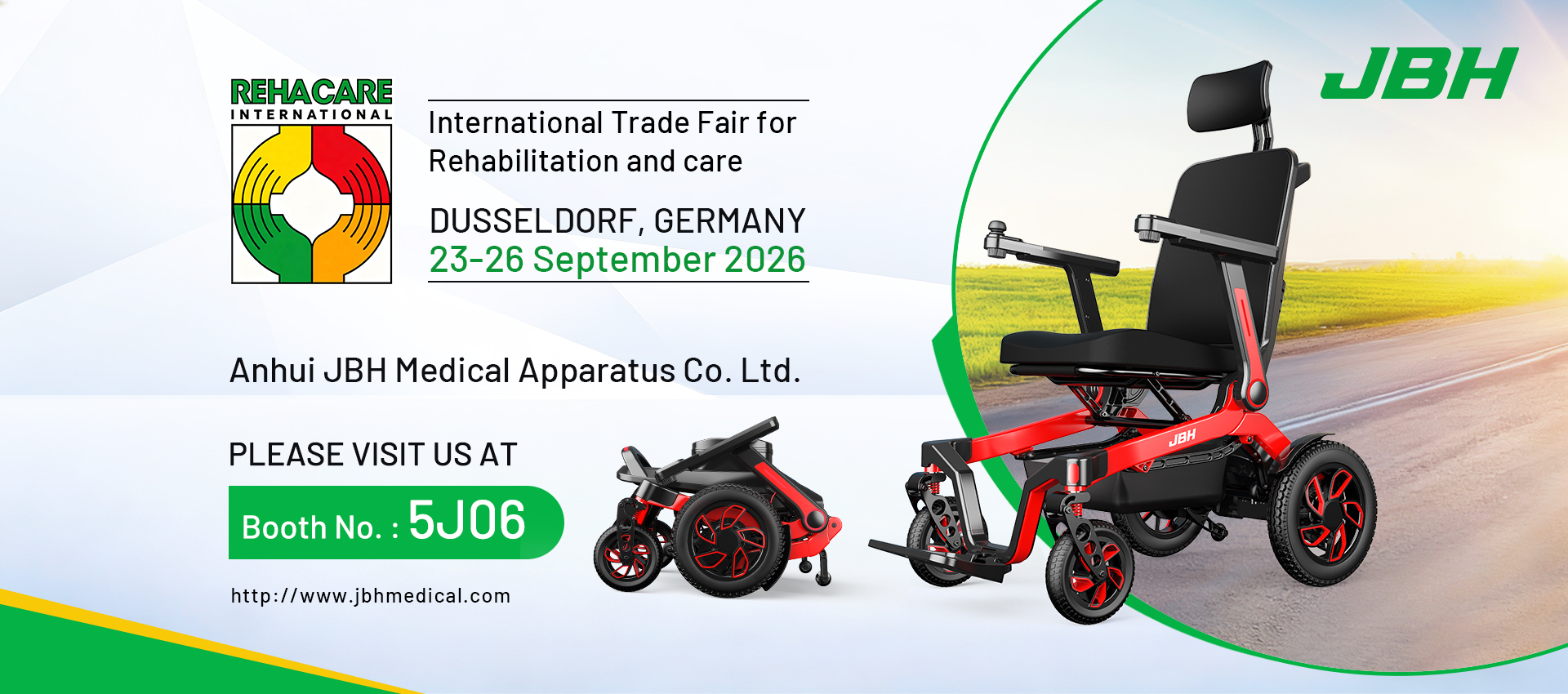 JBH Medical se prepara para Alemania Rehacare 2026
